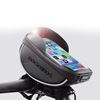 Soporte de teléfono impermeable Rockbros con almacenamiento